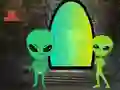 Leikur Grandpa Trapped Alien Cave á netinu