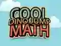 Leikur Cool Dino Jump Math á netinu