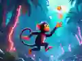 Leikur Winston's Jungle Run á netinu