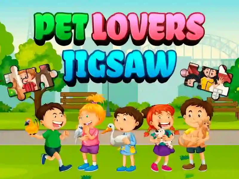 Leikur Pet Lovers Jigsaw á netinu
