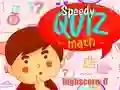 Leikur Speedy Quiz Maths á netinu
