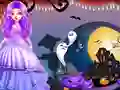 Leikur Princess Halloween Makeup á netinu
