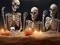 Leikur Halloween Skeleton Colony Escape á netinu