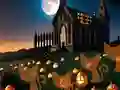 Leikur Queen Escape from Pumpkin Land á netinu