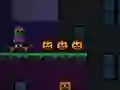 Leikur Obby Halloween Danger Skate á netinu