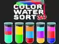 Leikur Color Water Sort 3D á netinu