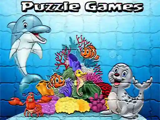 Leikur Puzzle Cartoon Kids Games á netinu