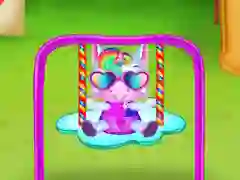 Leikur Newborn Unicorn Daycare á netinu