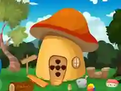 Leikur Princess Escape from Mushroom House á netinu