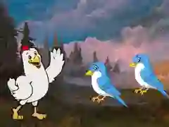 Leikur Hen Meet the Buddy á netinu