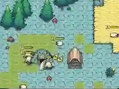 Leikur Four Mini Kingdoms War á netinu