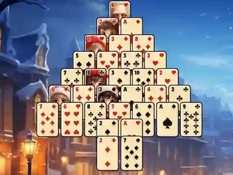 Leikur Christmas Tree Solitaire á netinu