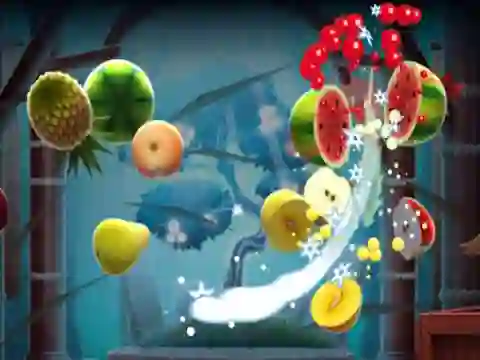 Leikur Fruit Slicing á netinu