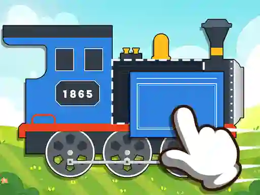 Leikur Labo Brick Train Game For Kids á netinu