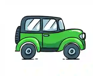 Leikur Cartoon Cars Spot The Difference á netinu