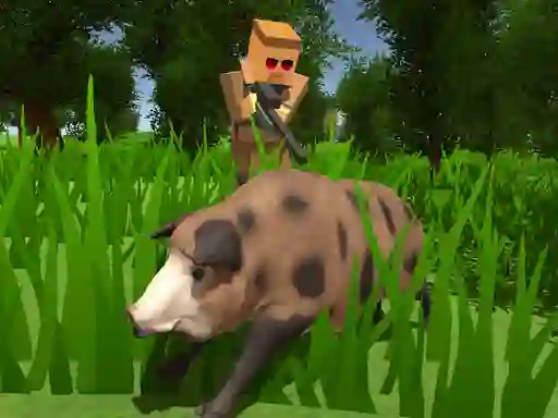 Leikur Pixel Hunting.io á netinu