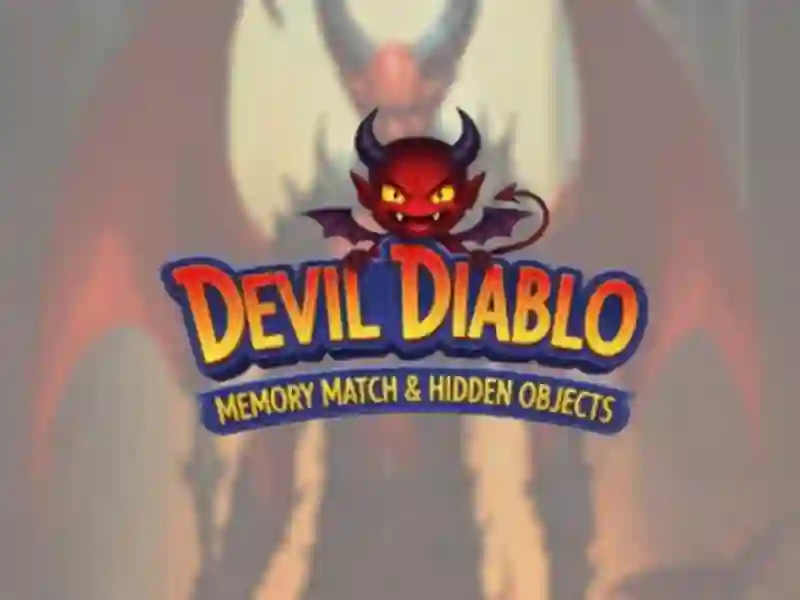 Leikur Devil Diablo Memory Match & Hidden Objects á netinu