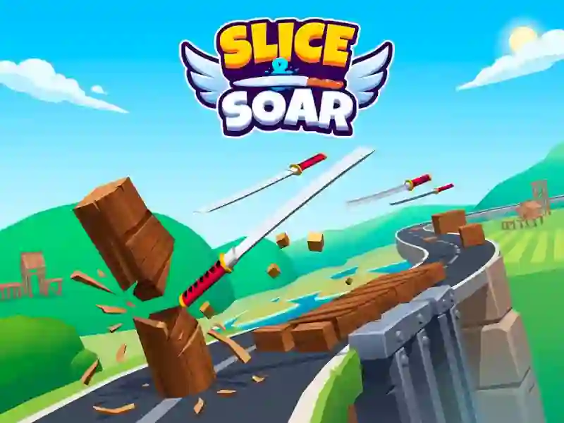 Leikur Slice & Soar á netinu