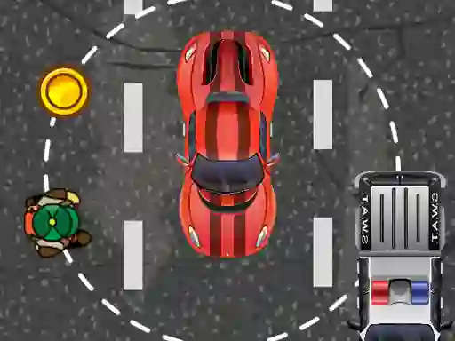 Leikur Dangerous Money Road á netinu