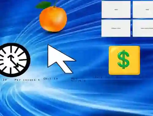 Leikur Mandarine Clicker á netinu