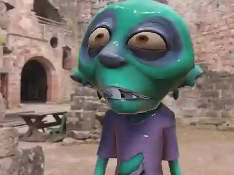 Leikur Funny Faces: Zombies á netinu