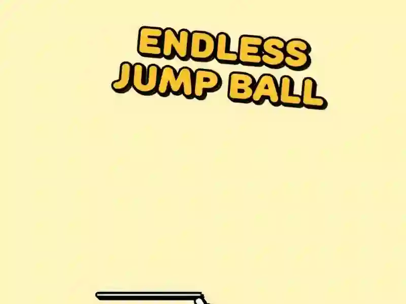 Leikur Endless Jump Ball á netinu