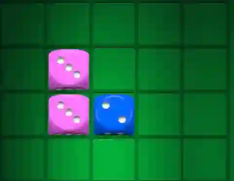 Leikur Dice Merge á netinu