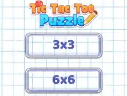 Leikur Tic Tac Toe Puzzle á netinu