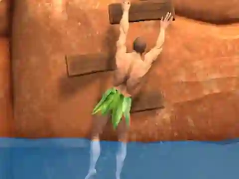 Leikur Ragdoll Rock Climber á netinu