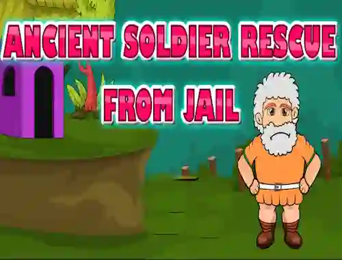 Leikur Ancient Soldier Rescue from Jail á netinu