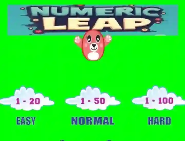 Leikur Numeric Leap á netinu