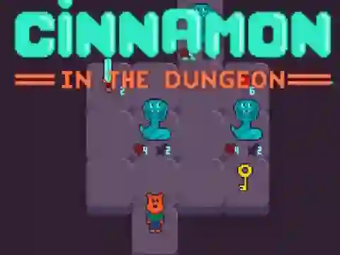 Leikur Cinnamon in the Dungeon á netinu