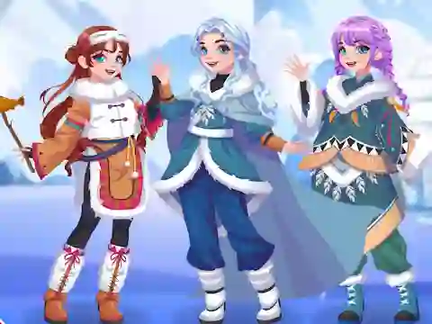 Leikur Teen Eskimo Wear á netinu
