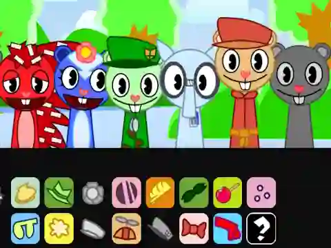 Leikur Happy Sprunk Friends á netinu