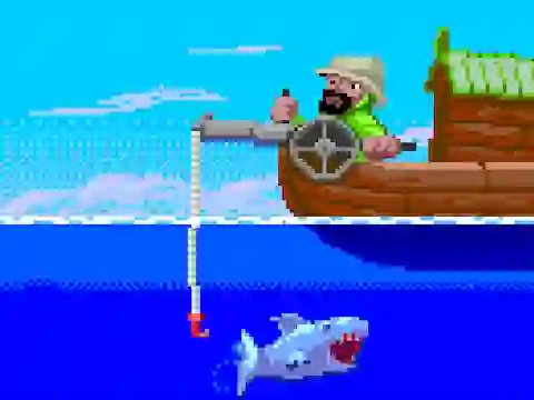 Leikur Dock Fishing á netinu