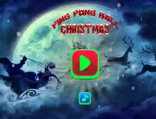 Leikur Ping Pong Ball Christmas á netinu