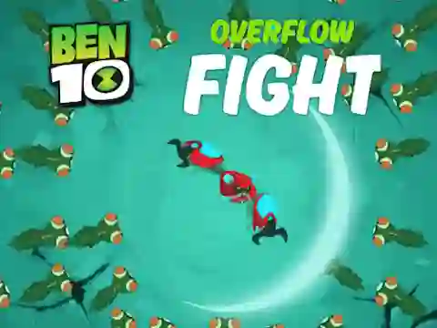 Leikur Ben 10 Overflow Fight á netinu