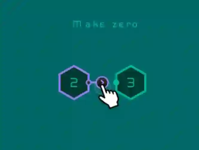 Leikur Make Zero á netinu