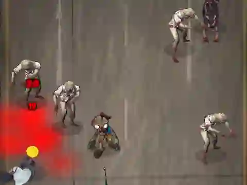 Leikur Zombie Defense Survival á netinu