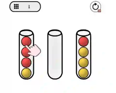 Leikur Balls Sorter á netinu