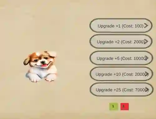 Leikur Dog Clicker á netinu