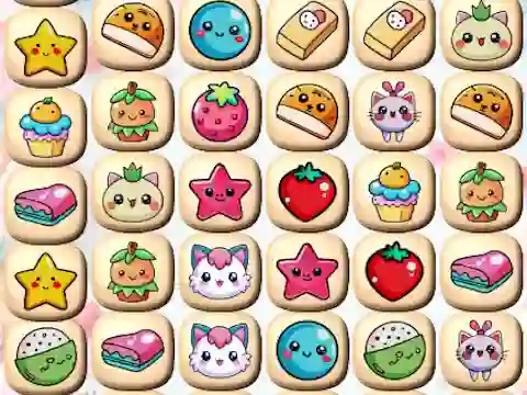 Leikur Sweet Tile Puzzle á netinu