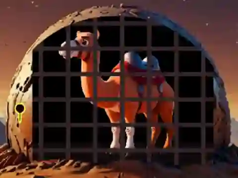 Leikur Caged in the Sands á netinu
