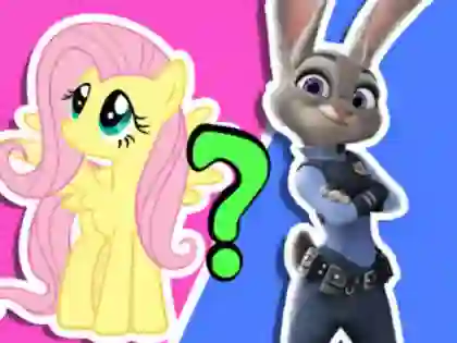 Leikur Kids Quiz: Animal Ladies á netinu
