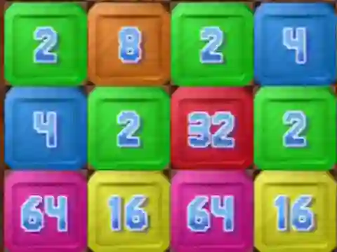 Leikur 2048: Wood Block á netinu