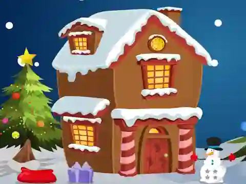 Leikur Delighted Santa Rescue á netinu