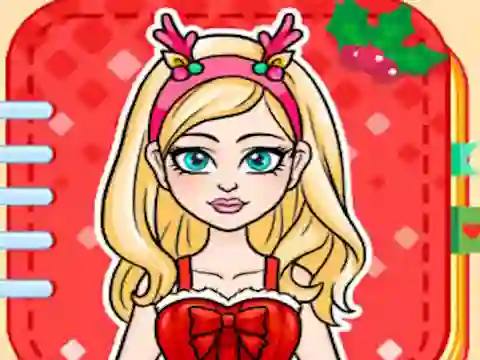 Leikur Paper Doll: Santa Style á netinu
