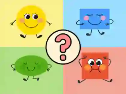 Leikur Kids Quiz: Shapes Fun á netinu