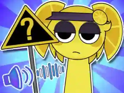 Leikur Kids Quiz: Guess Sprunki Characters á netinu