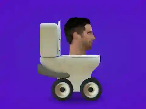 Leikur Toilet Racer á netinu